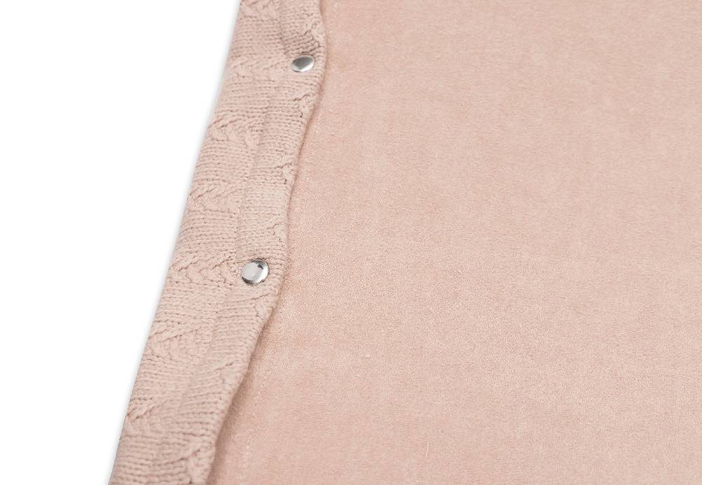 Jollein Wickelauflagenbezug 50x70cm Grain Knit Wild Rose Begrenztes Angebot