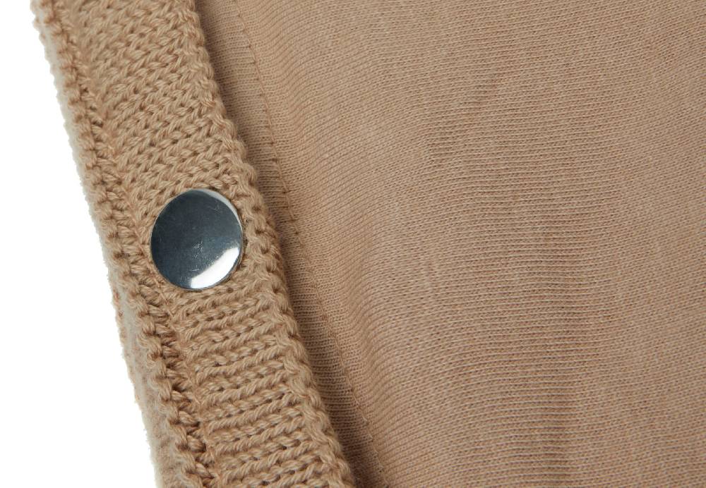 Jollein Wickelauflagenbezug 50x70cm Pure Knit Biscuit GOTS Online Shopping