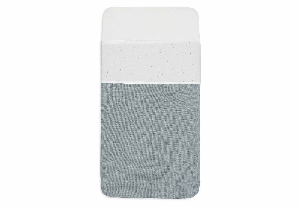Jollein Bettlaken Kinderbett 120x150cm Twinkling - Sea Green