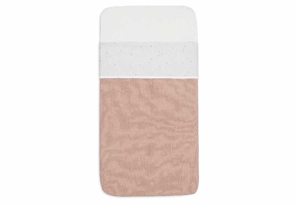 Jollein Bettlaken Kinderbett 120x150cm Twinkling - Wild Rose