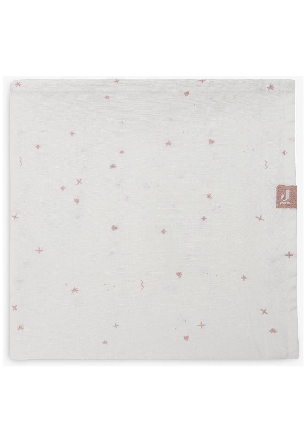 Jollein Bettlaken Wiege 75x100cm Twinkling - Wild Rose Valentinstagsangebot