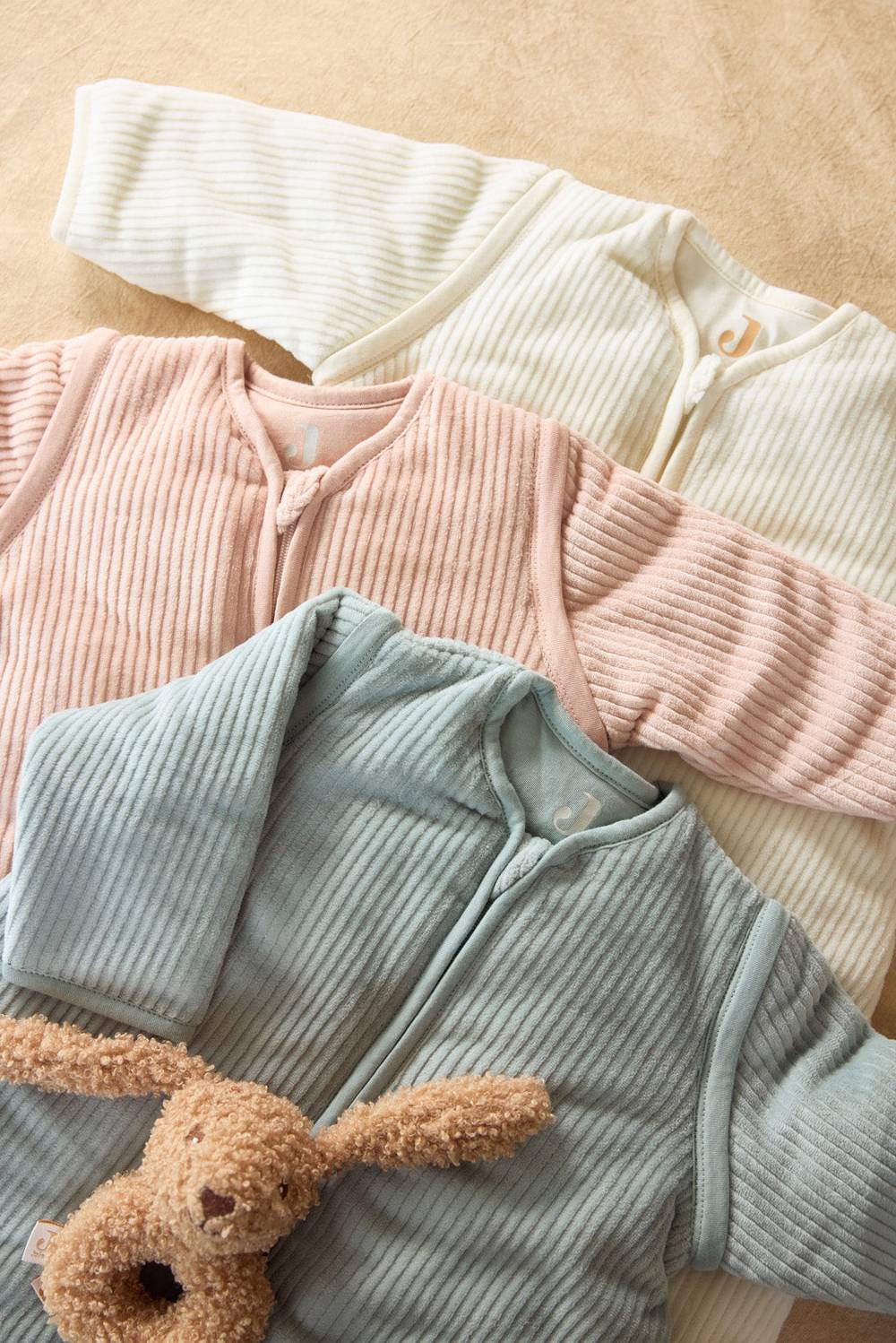Jollein Baby Schlafsack mit abnehmbaren Ärmeln 110cm Rib - Wild Rose Bis zu 50% Rabatt