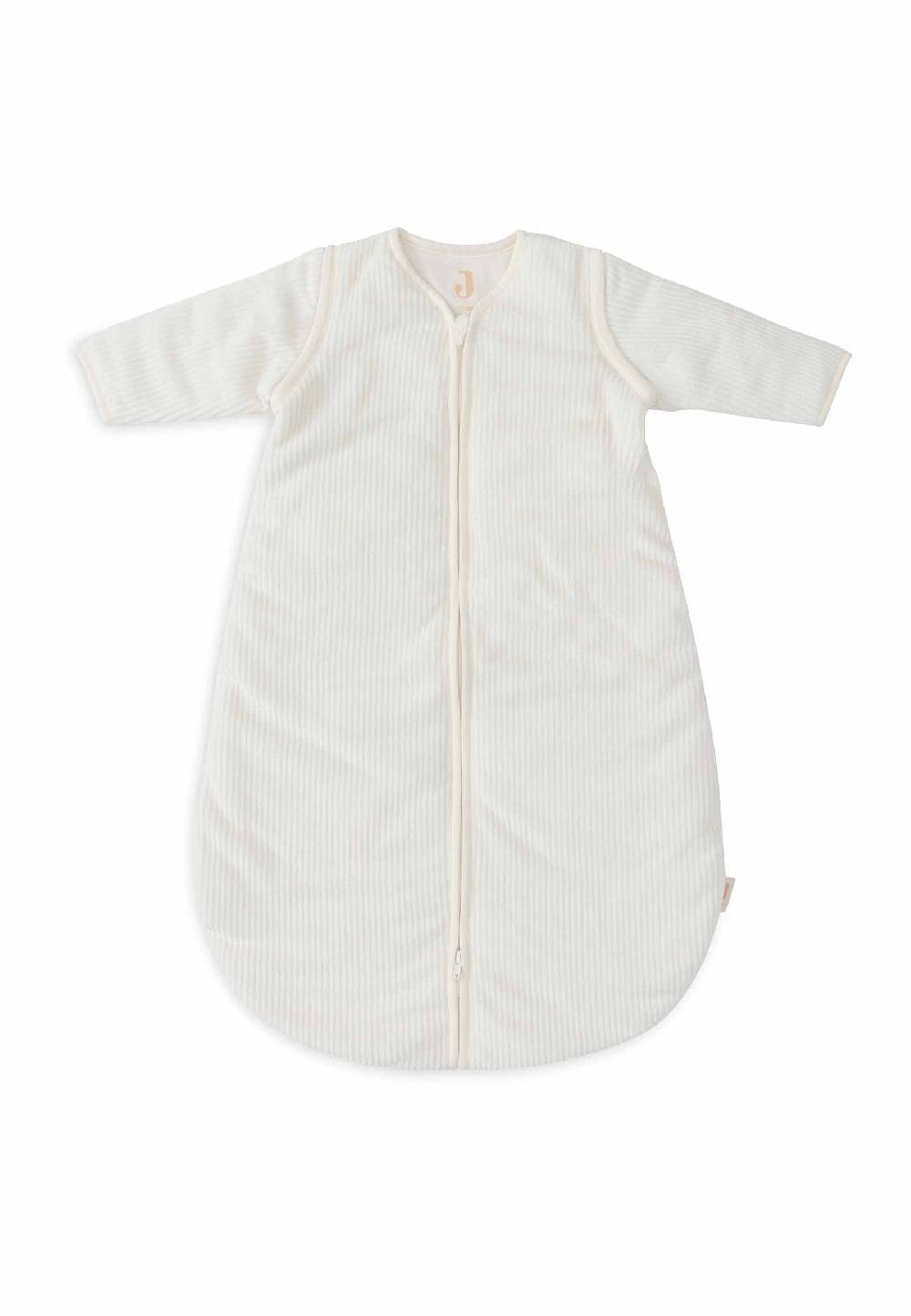 Jollein Baby Schlafsack mit abnehmbaren Ärmeln 110cm Rib - Ivory Bis zu 60% Rabatt