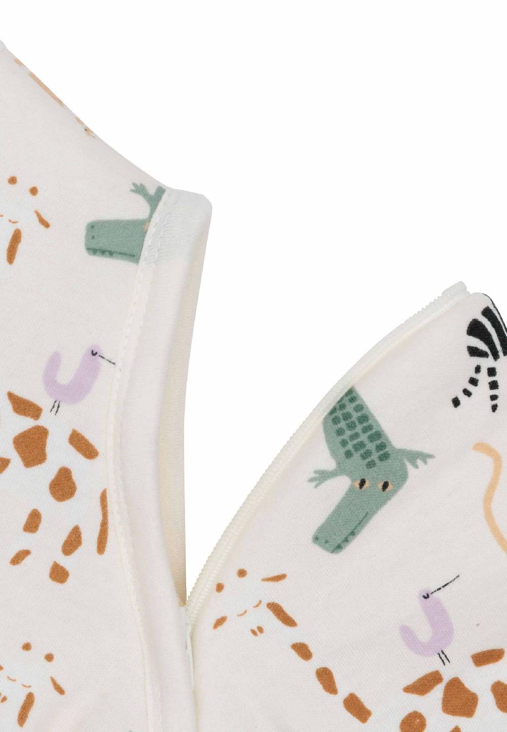 Jollein Baby Schlafsack mit abnehmbaren Ärmeln 110cm - Jungle Jambo Nur noch ein Tag übrig