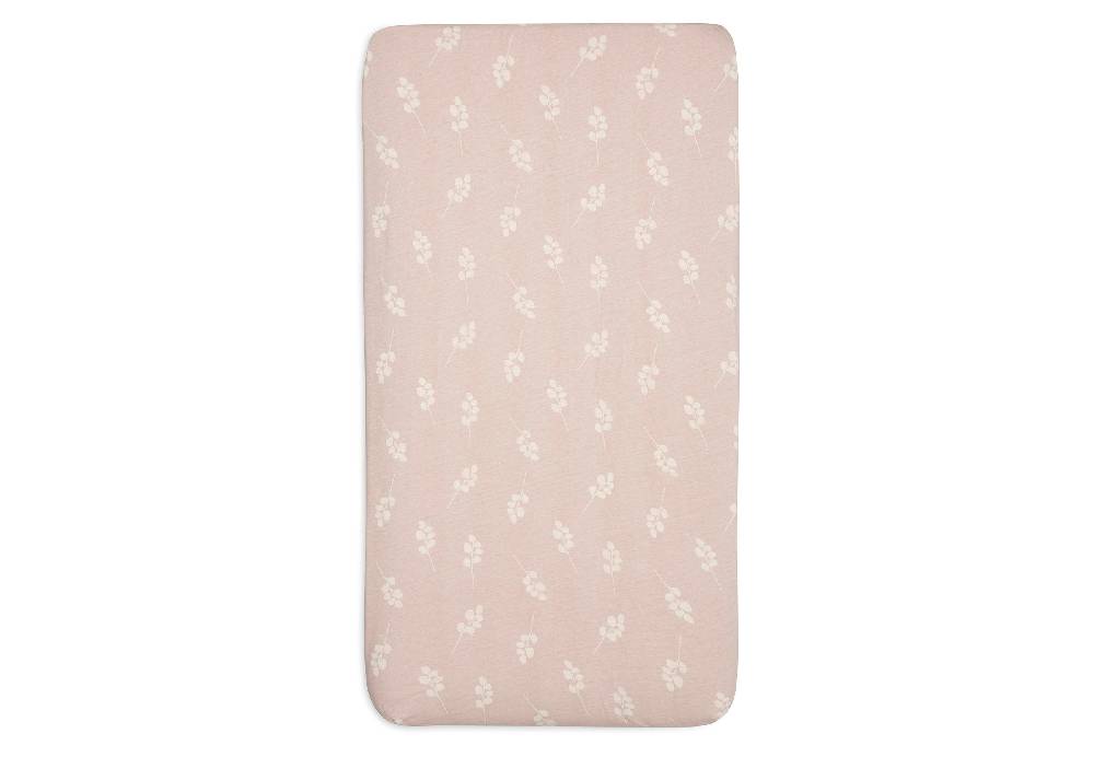 Jollein Spannbettlaken Jersey 40/50x80/90cm Twig Wild Rose Speichern exportieren