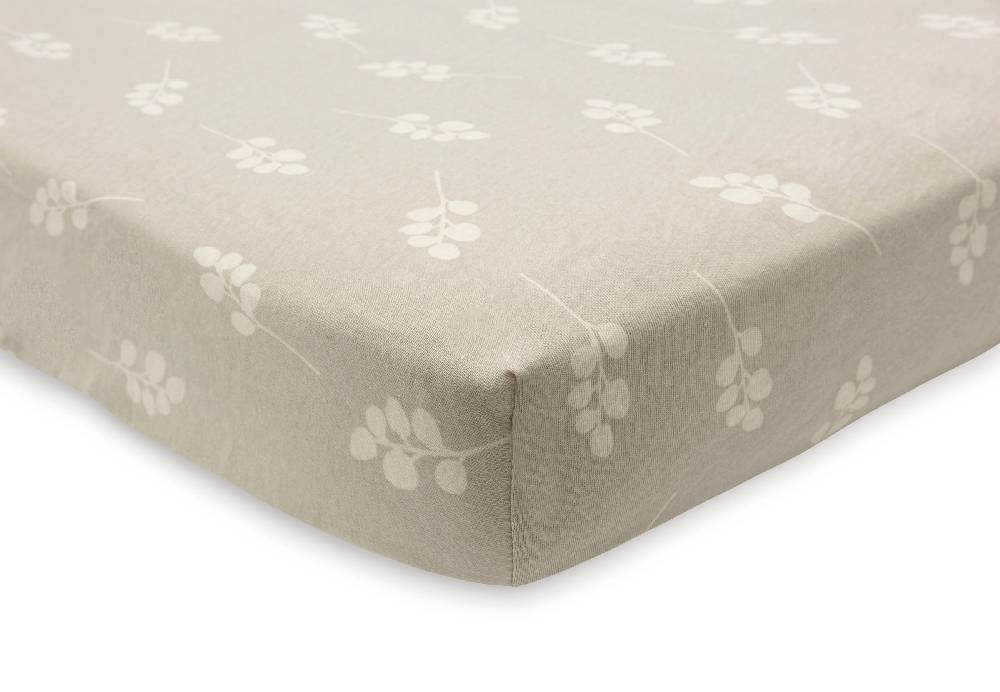 Jollein Spannbettlaken Jersey 40/50x80/90cm Twig Olive Green Rabatte dieses Monats