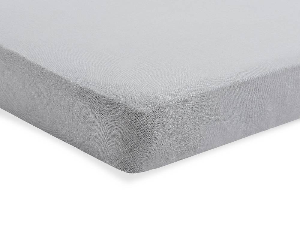 Jollein Spannbettlaken Jersey 70x140/75x150cm Soft Grey Outlet