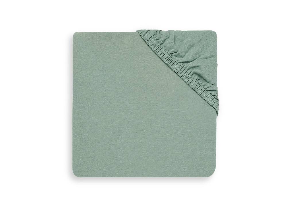 Jollein Spannbettlaken Jersey 40/50x80/90cm Ash Green