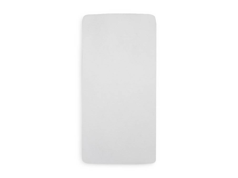 Jollein Spannbettlaken Jersey 60x120cm White (2pack) Schlussverkauf