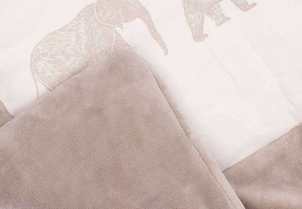 Jollein Krabbeldecke 75x95cm Animals Nougat Flash Sale
