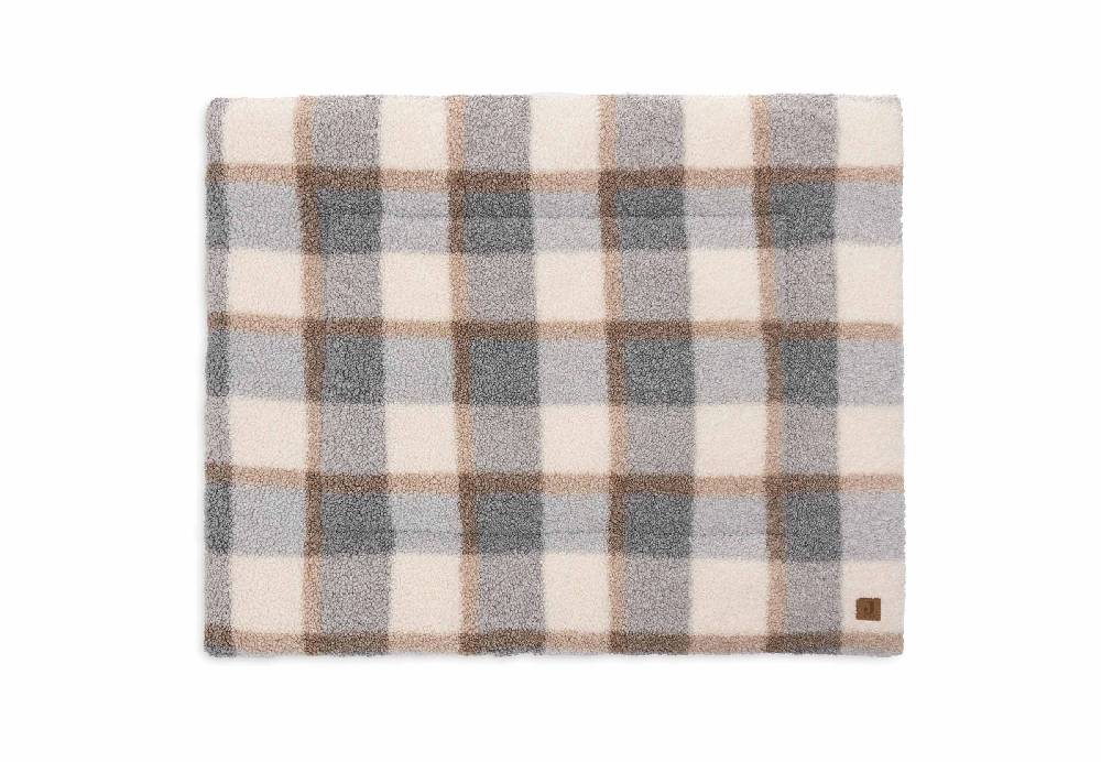 Jollein Krabbeldecke 75x95cm Check - Boucle Preisnachlass