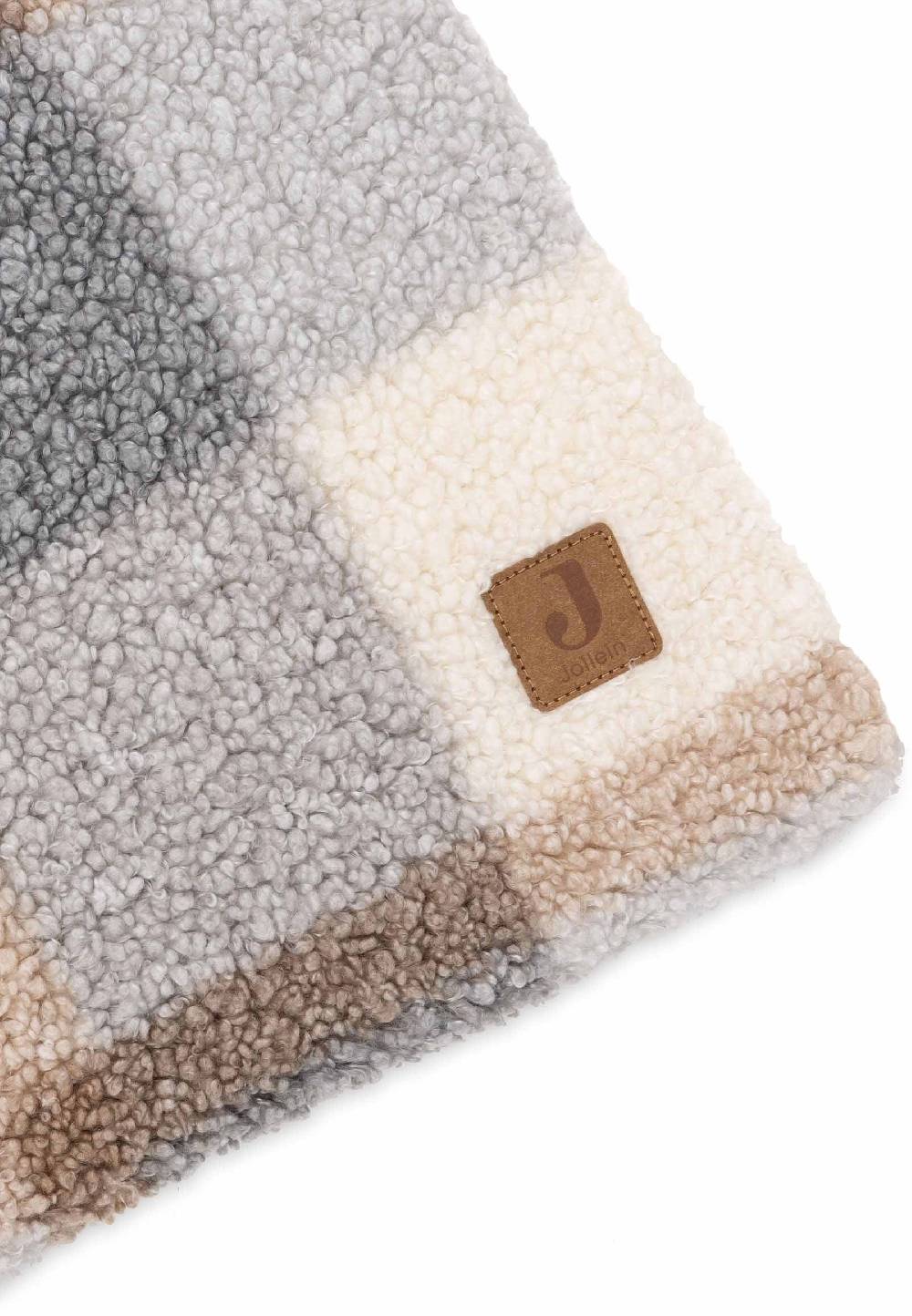 Jollein Krabbeldecke 75x95cm Check - Boucle Preisnachlass