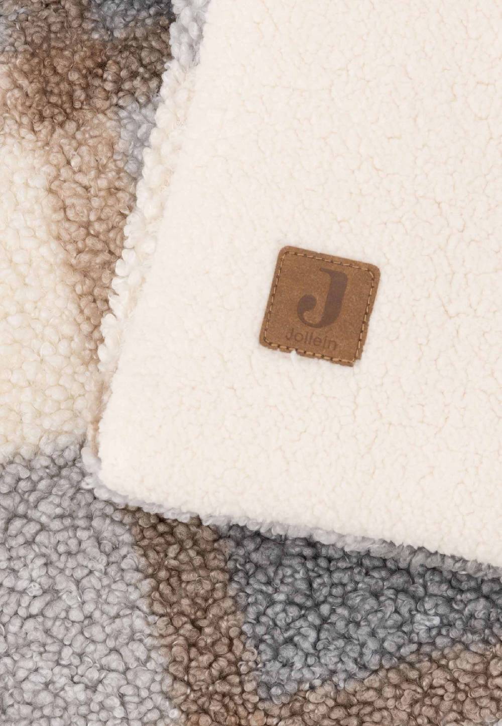 Jollein Krabbeldecke 75x95cm Check - Boucle Preisnachlass