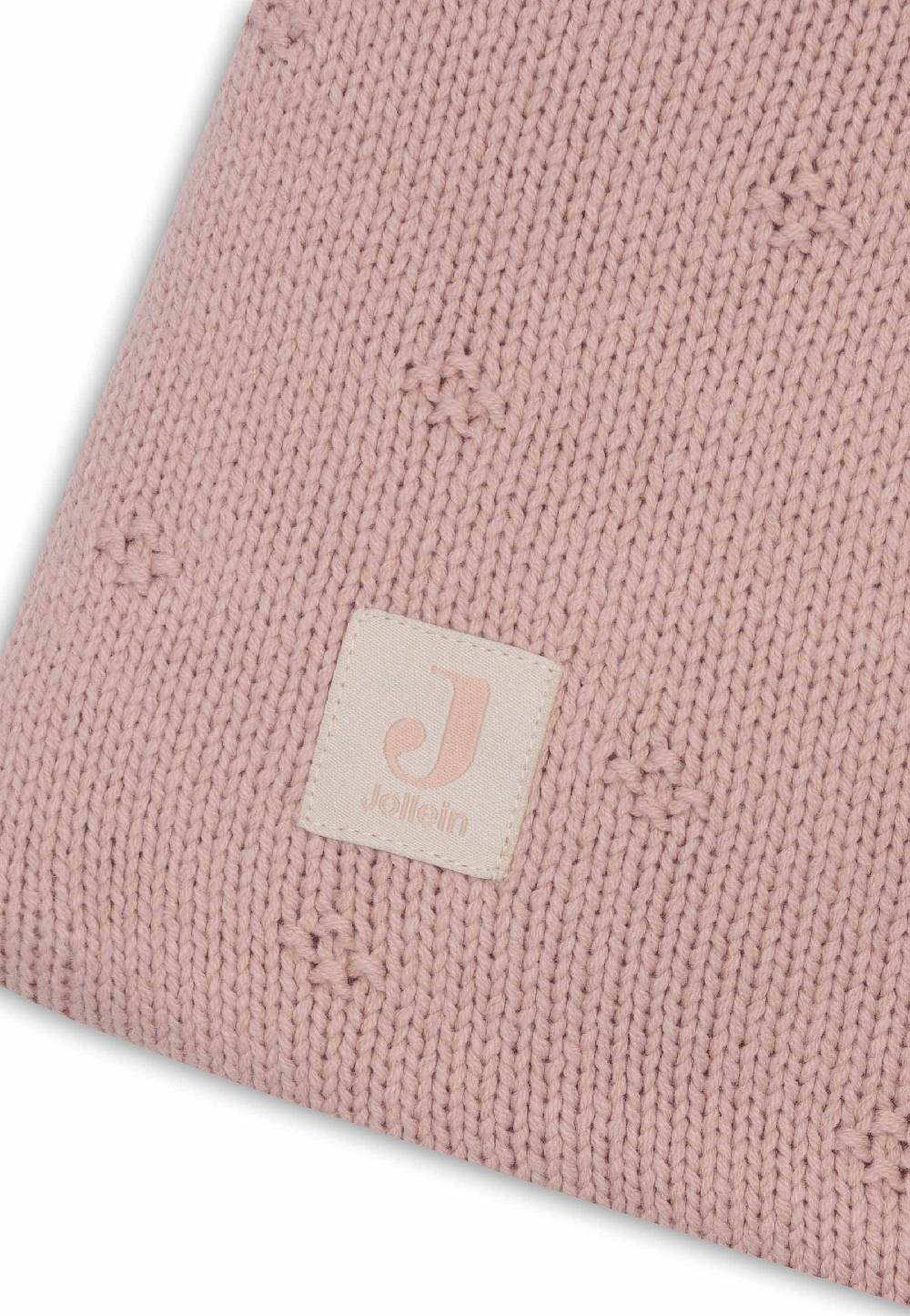 Jollein Krabbeldecke 75x95cm Cosy Knit - Wild Rose Weihnachtsangebot