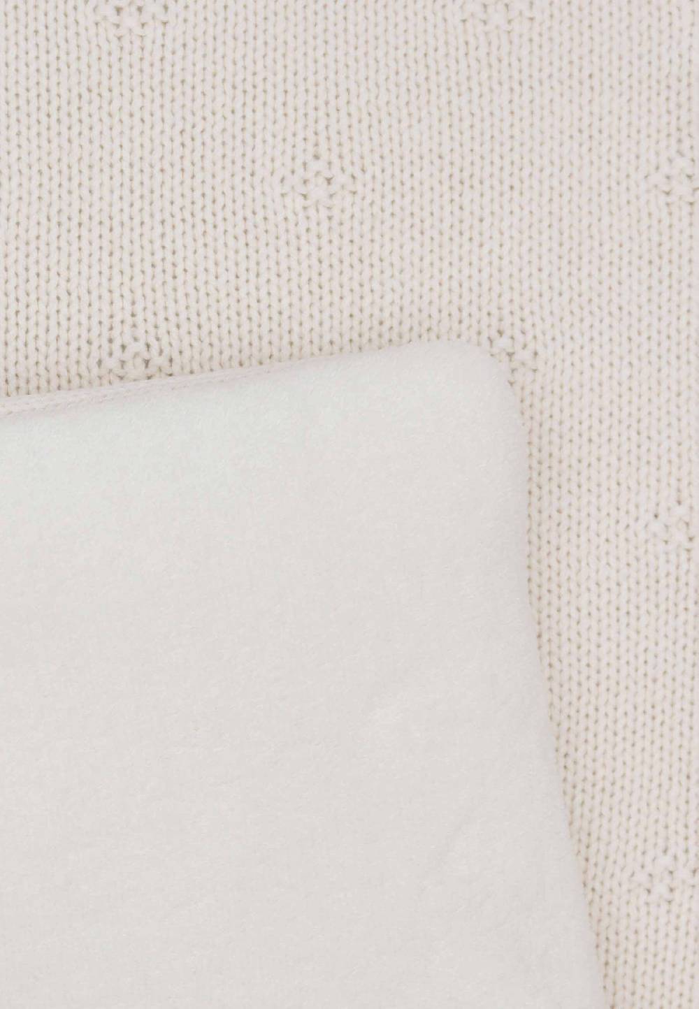 Jollein Krabbeldecke 75x95cm Cosy Knit - Ivory Osterangebot