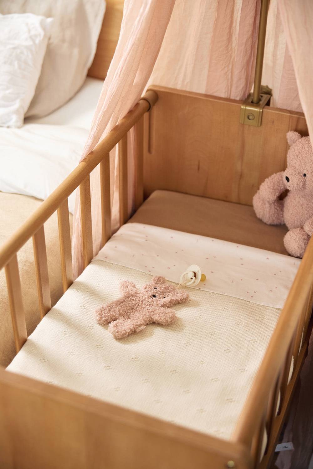 Jollein Schmusetuch Teddy Bear - Wild Rose Tägliche Deals