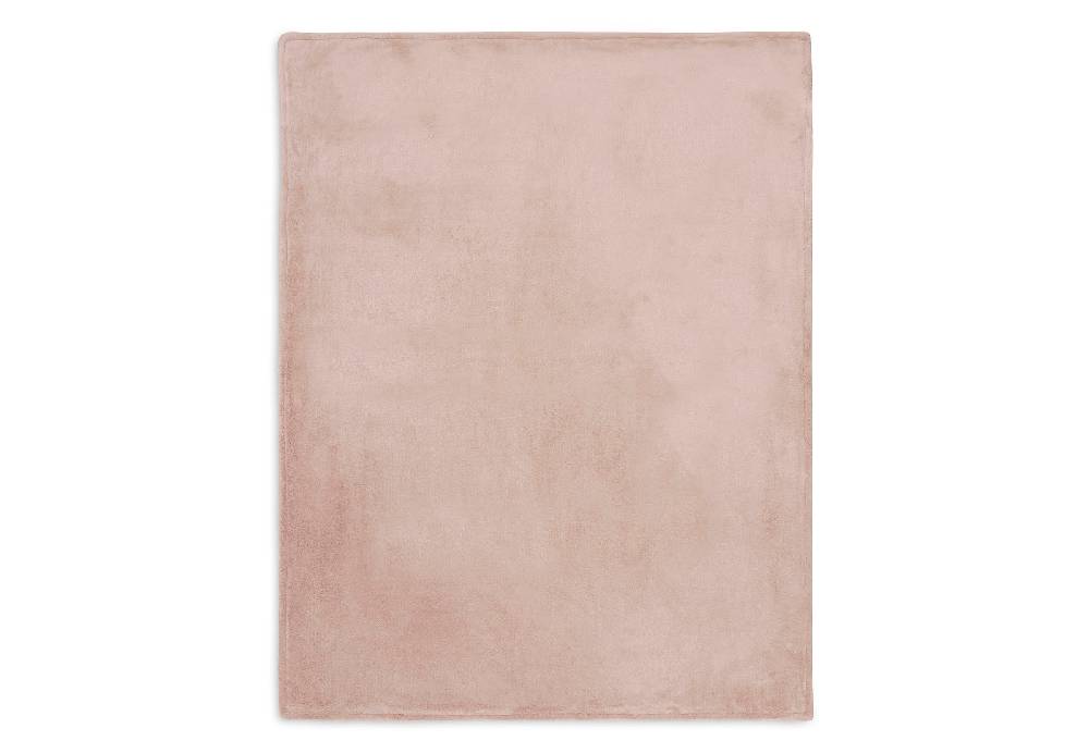 Jollein Decke Wiege 75x100cm Basic Knit Wild Rose/Fleece Zeitbegrenzte Promotion