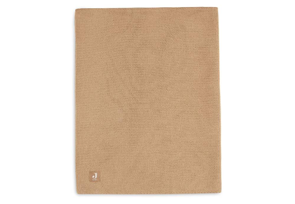 Jollein Decke Kinderbett 100x150cm Basic Knit Biscuit