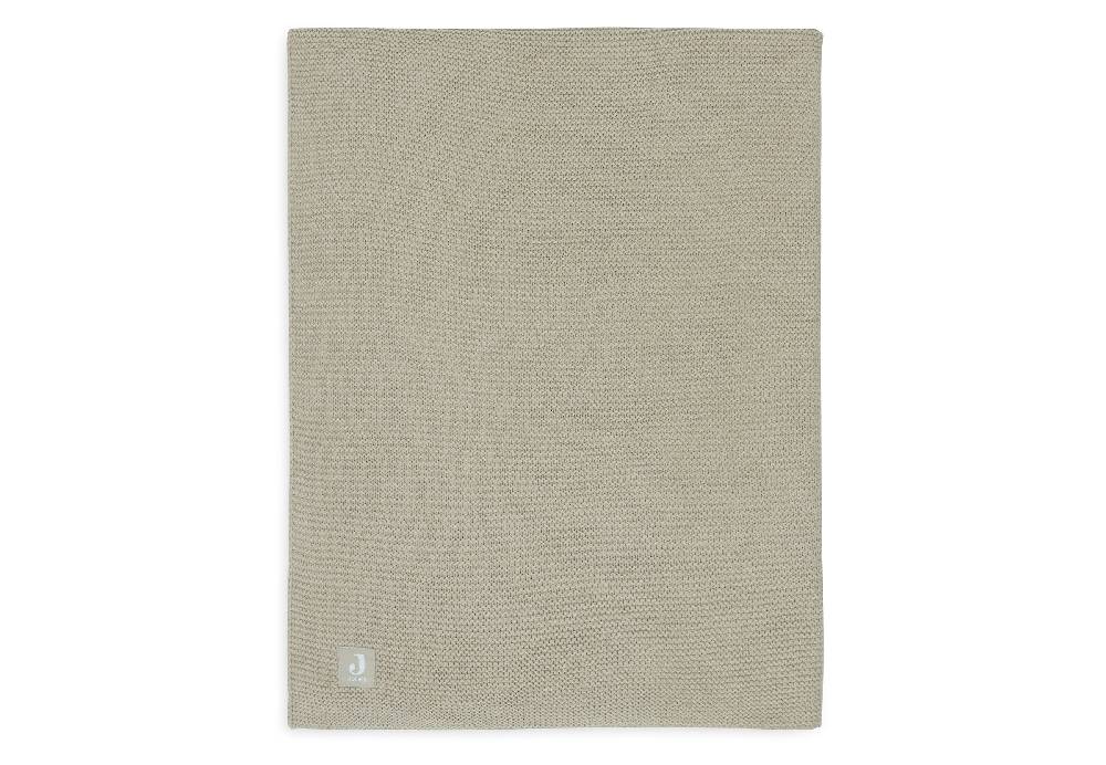 Jollein Decke Kinderbett 100x150cm Basic Knit Olive Green