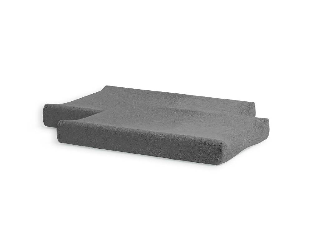 Jollein Wickelauflagenbezug Frottee 50x70cm Storm Grey (2pack) Angebote