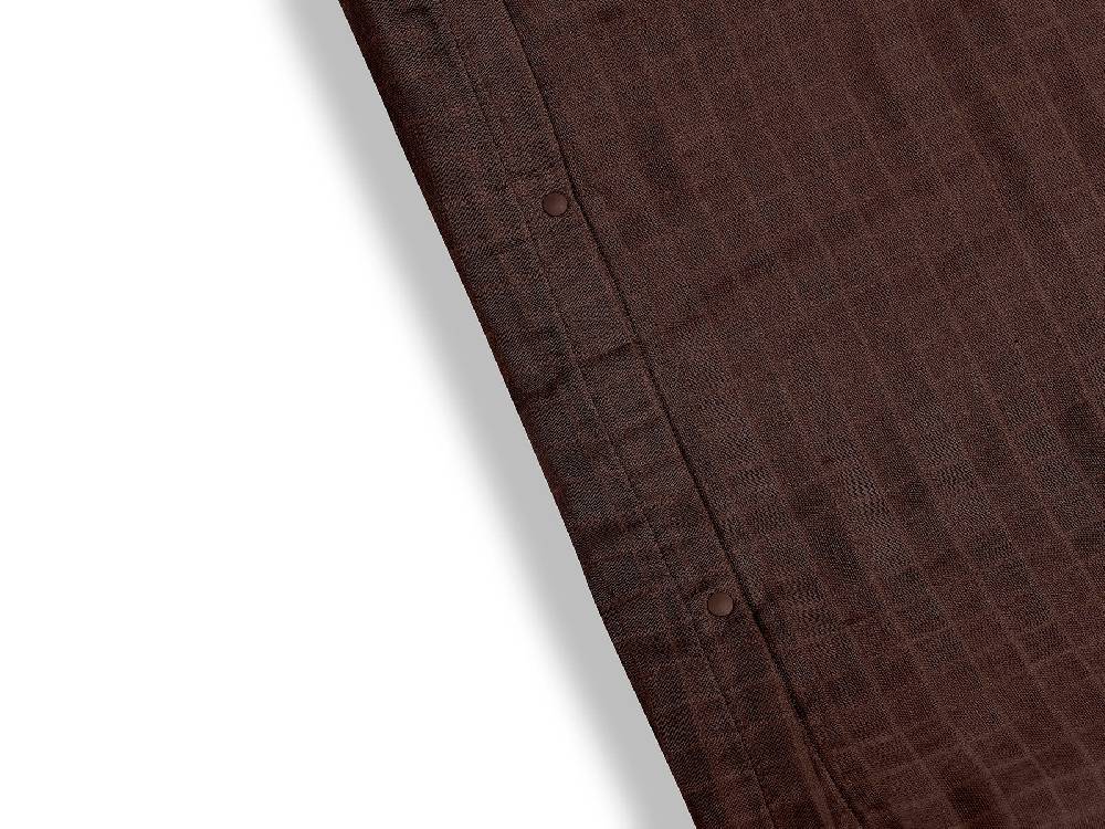 Jollein Wickelauflagenbezug Wrinkled Cotton 50x70cm Chestnut im Angebot