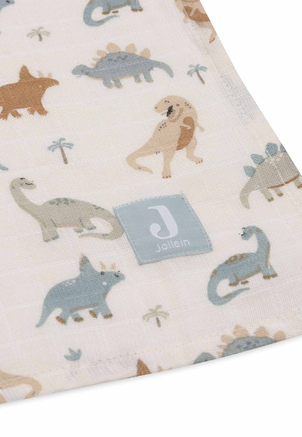 Jollein Mullwindeln 115x115cm - Roarsome - 2 Stück Fabrik Onlineshop