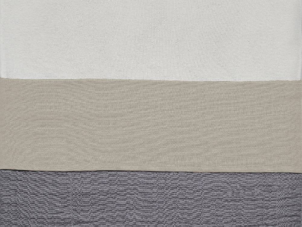 Jollein Bettlaken Kinderbett 120x150cm Wrinkled Cotton Nougat