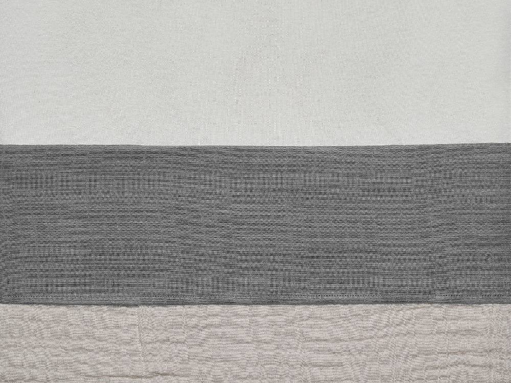 Jollein Bettlaken Wiege 75x100cm Wrinkled Cotton Storm Grey