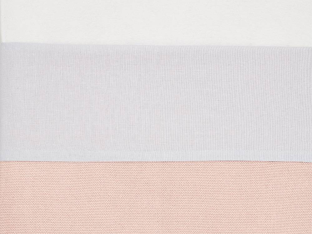 Jollein Bettlaken Wiege 75x100cm Soft Grey