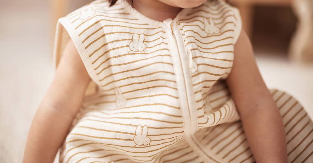 Jollein Schlafsack Hydrophil 110cm Miffy Stripe Biscuit Saisonale Angebote