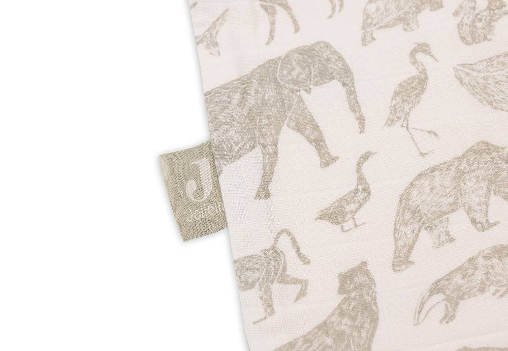 Jollein Schlafsack Hydrophil 110cm Animals Olive Green Super Sparpreis