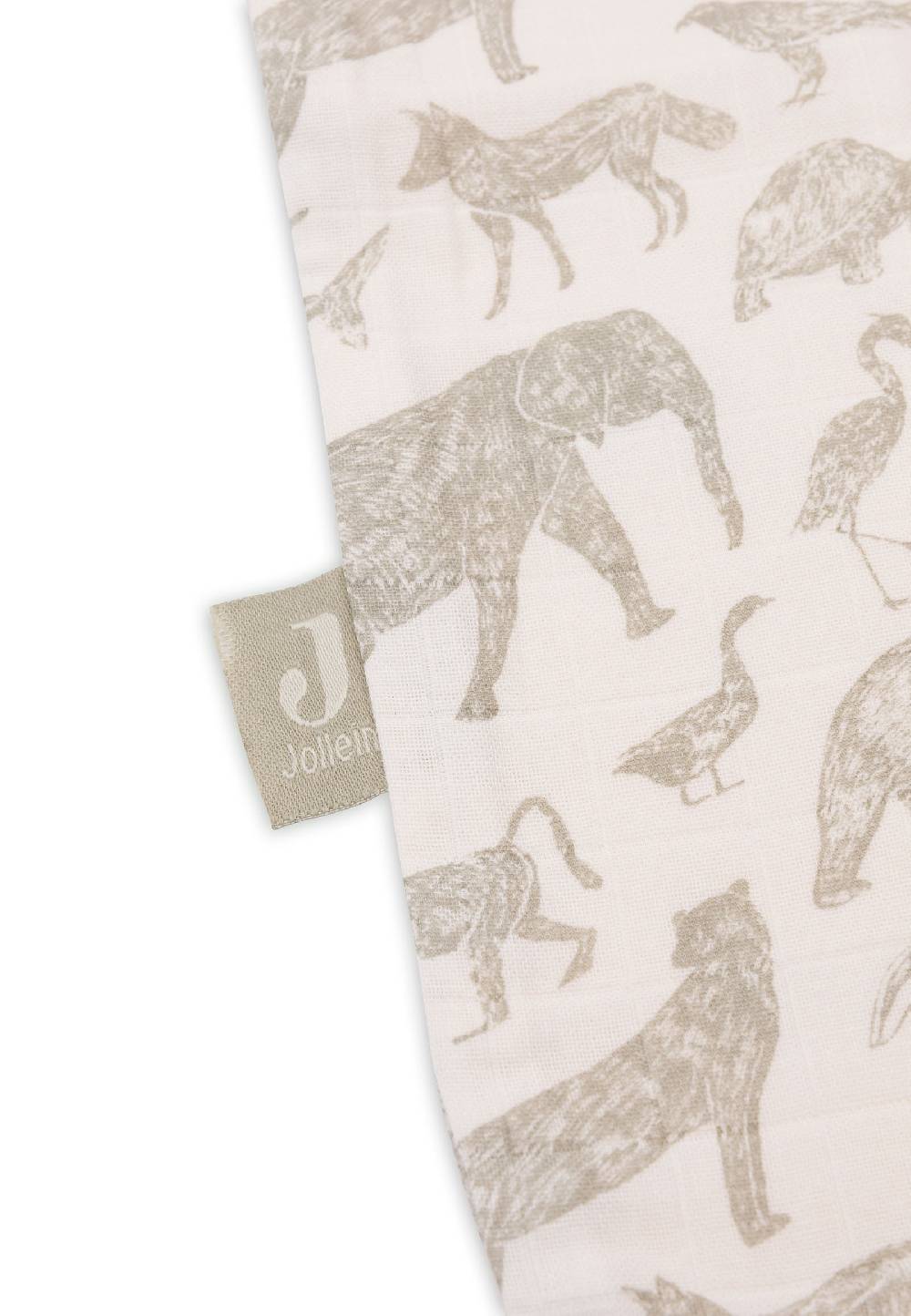 Jollein Schlafsack Hydrophil 110cm Animals Olive Green Super Sparpreis