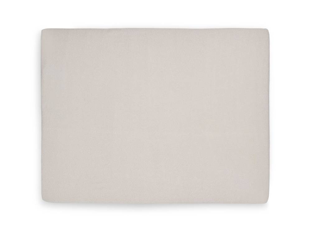 Jollein Spannbettlaken Jersey Laufgitter 75x95cm Soft Grey