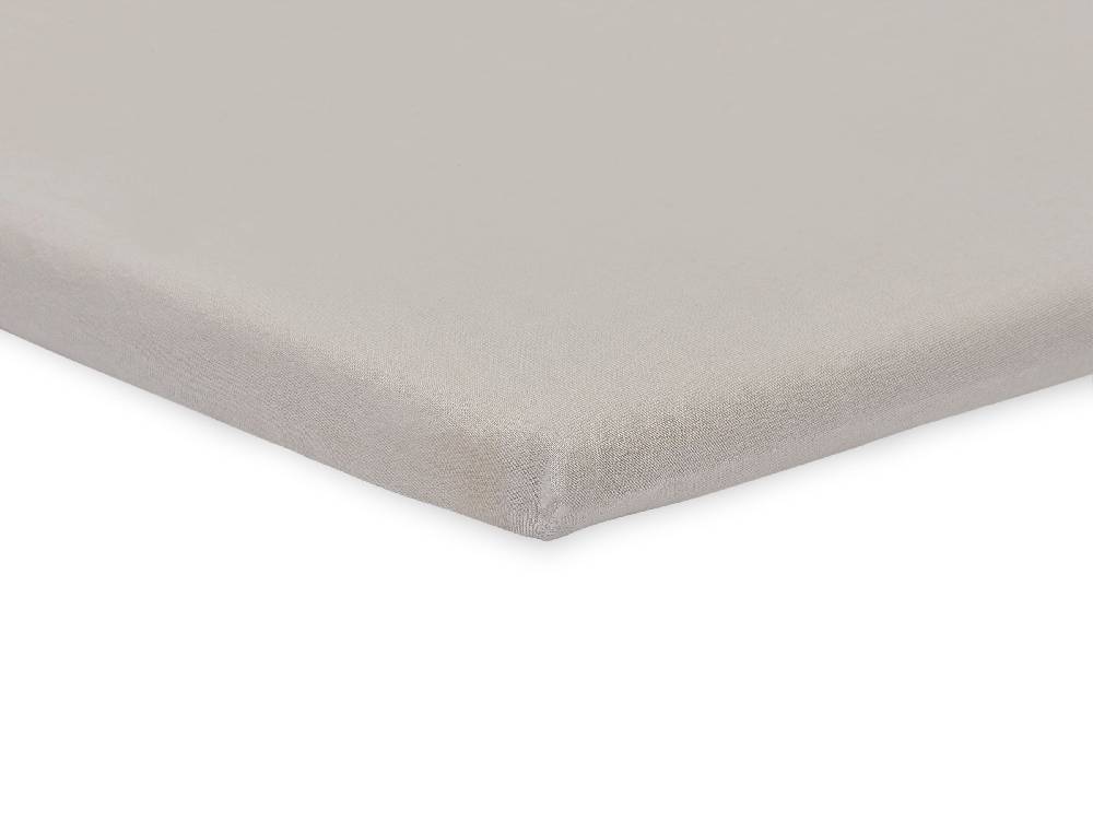 Jollein Spannbettlaken Jersey Laufgitter 75x95cm Soft Grey 50% Rabatt mit kostenlosem Versand