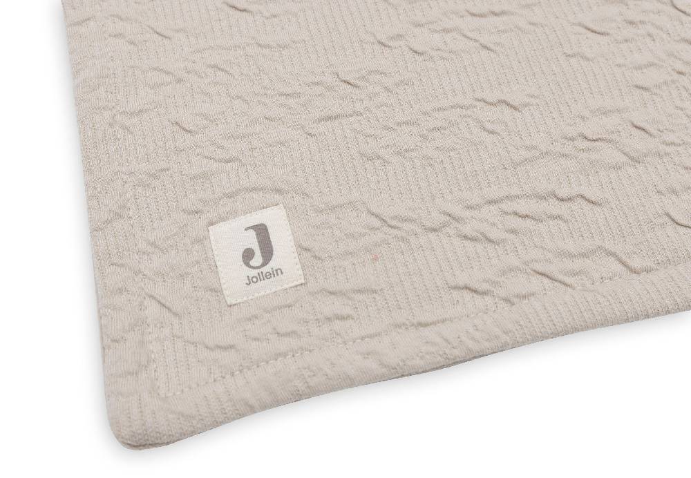Jollein Decke Kinderbett 100x150cm Soft Waves Nougat Günstig kaufen