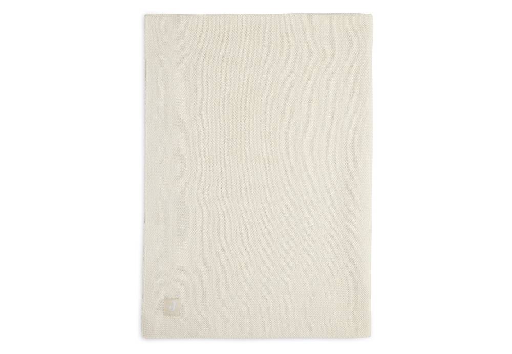 Jollein Decke Kinderbett 100x150cm Basic Knit Ivory Großer Ausverkauf