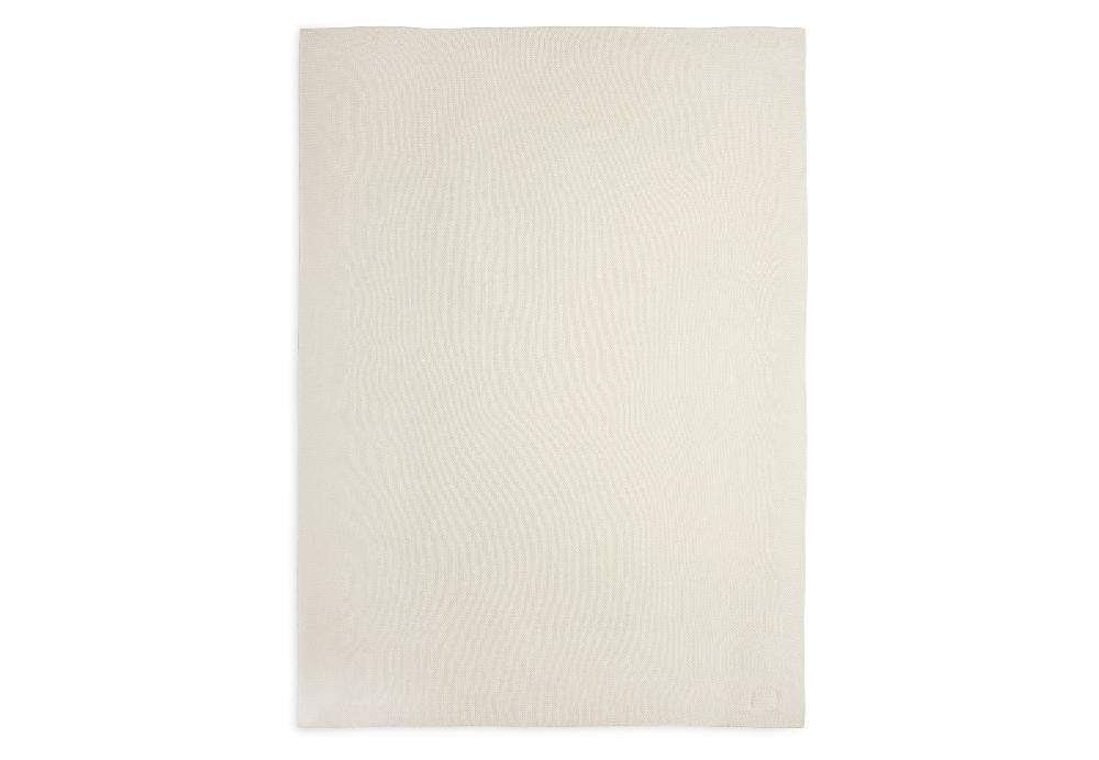 Jollein Decke Kinderbett 100x150cm Basic Knit Ivory Großer Ausverkauf