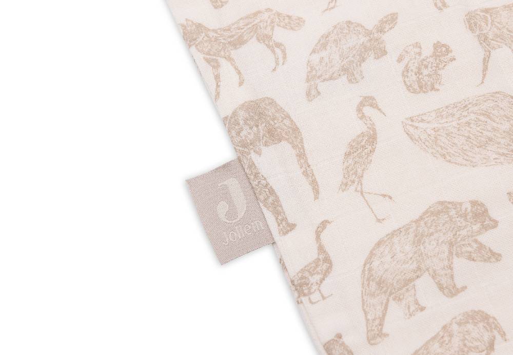 Jollein Schlafsack Hydrophil 70cm Animals Nougat Weihnachtsangebot