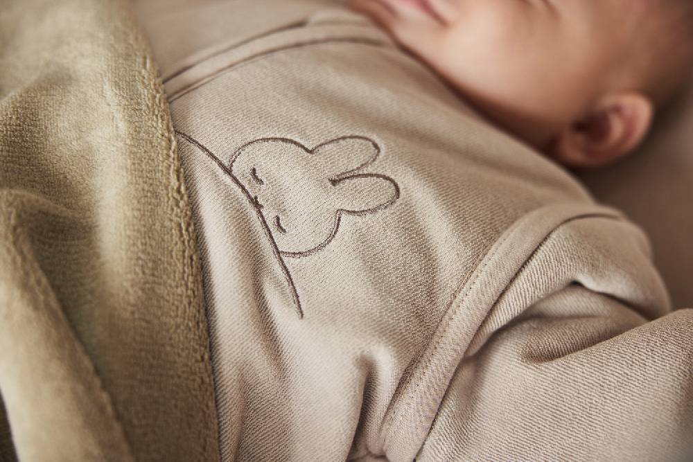 Jollein Schlafsack abnehmbaren Ärmeln 90cm Sleepy Miffy Terry Nougat Exklusive Angebote