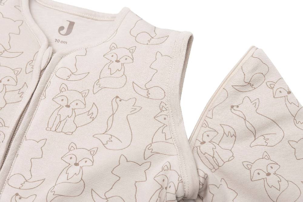 Jollein Schlafsack mit Abnehmbaren Ärmeln 70cm Fox Nougat Neuheiten