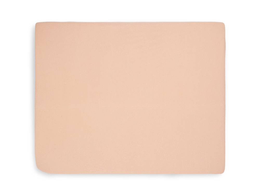 Jollein Spannbettlaken Jersey Laufgitter 75x95cm Pale Pink