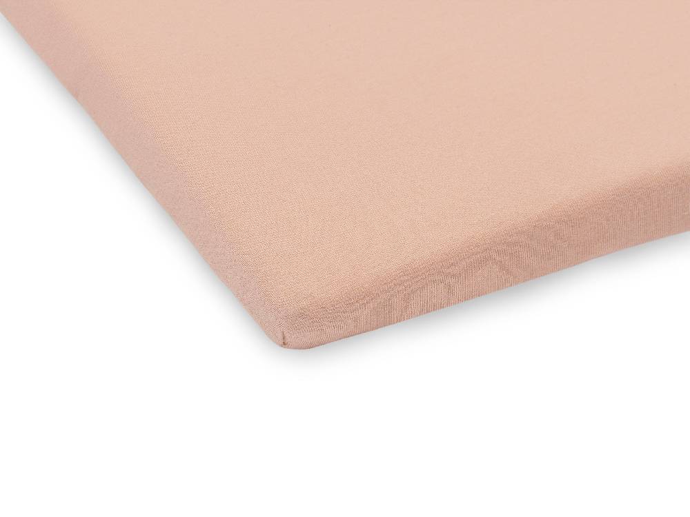 Jollein Spannbettlaken Jersey Laufgitter 75x95cm Pale Pink VIP-Rabatte