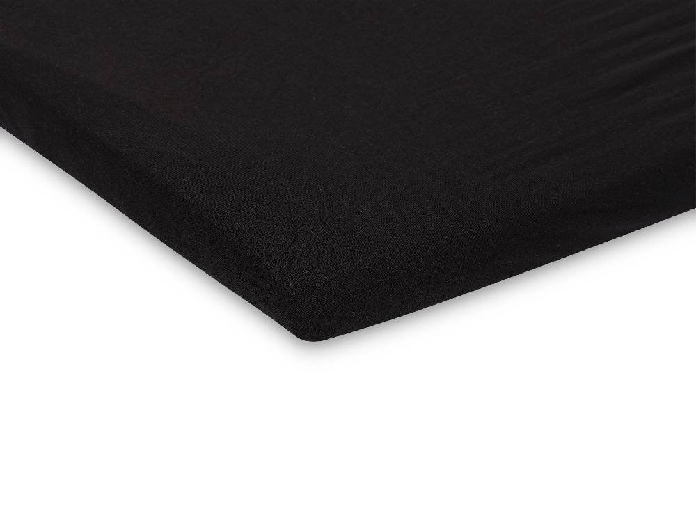 Jollein Spannbettlaken Jersey Laufgitter 75x95cm Black Begrenzte Freigabe