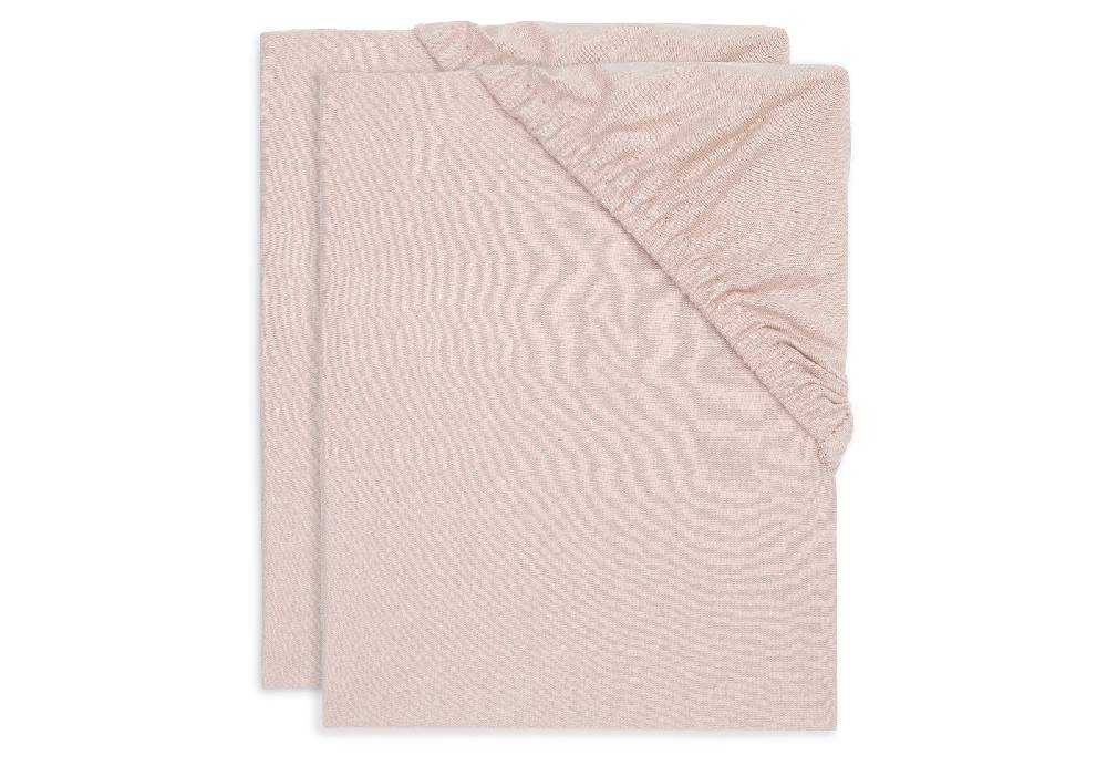 Jollein Spannbettlaken Jersey 40/50x80/90cm Wild Rose (2pack)