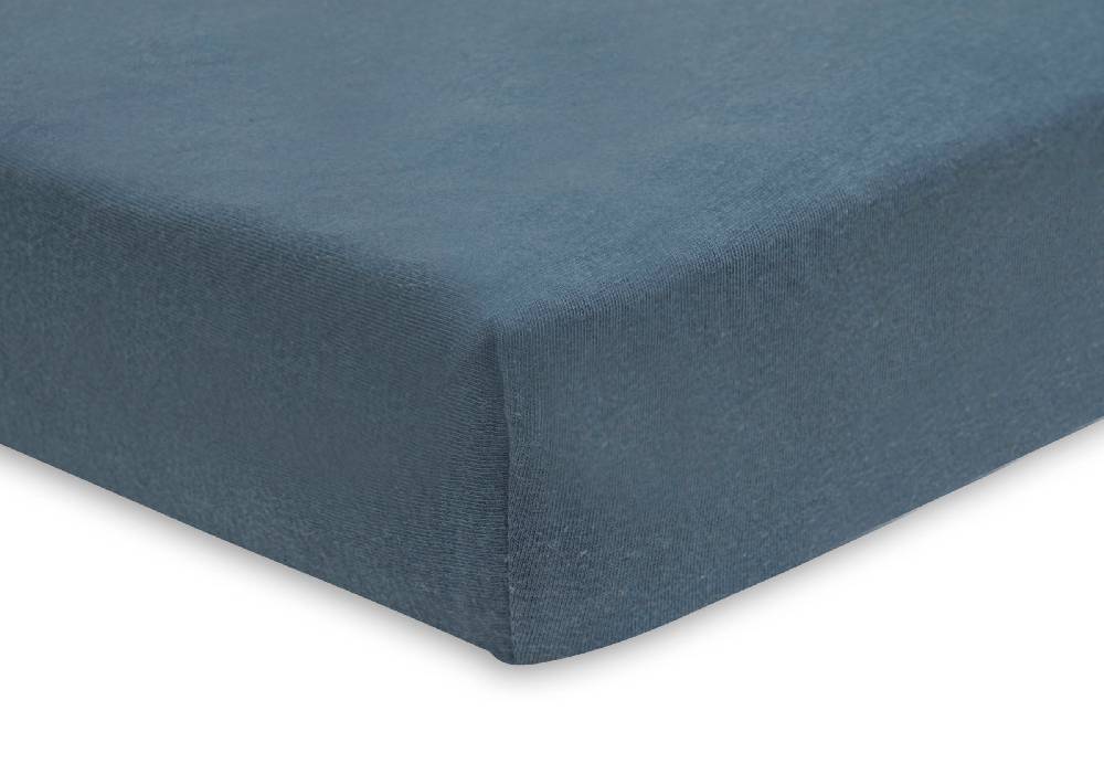 Jollein Spannbettlaken Jersey 40/50x80/90cm Jeans Blue (2pack) Zeitbegrenzte Promotion