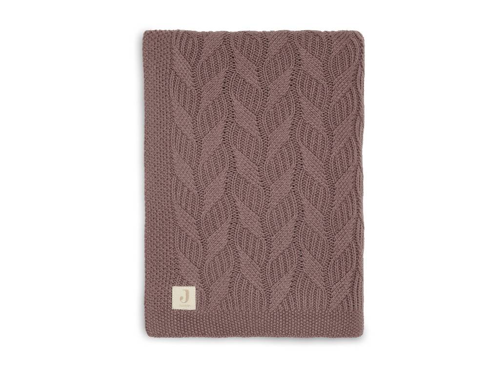 Jollein Decke Kinderbett 100x150cm Spring Knit Chestnut