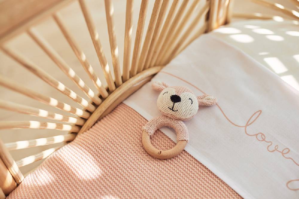 Jollein Decke Kinderbett 100x150cm Basic Knit Pale Pink Riesige Rabatte