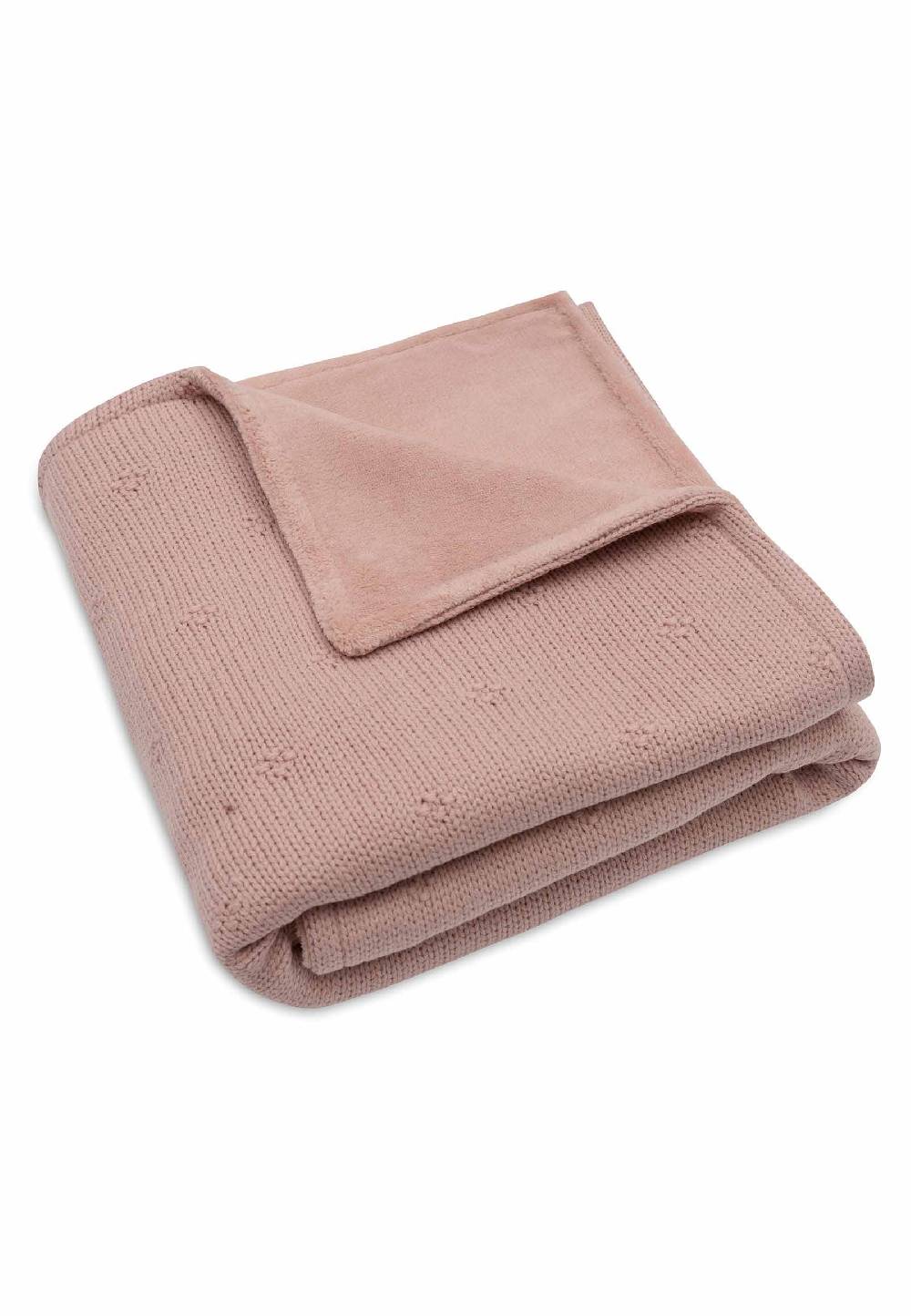 Jollein Decke Wiege 75x100cm Cosy Knit - Wild Rose/Velvet Online