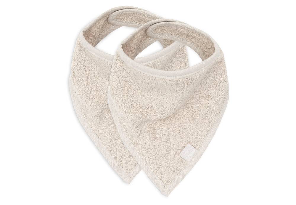 Jollein Lätzchen Bandana Nougat (2pack) im Angebot