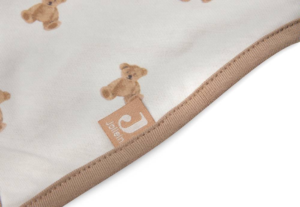 Jollein Lätzchen Bandana Teddy Bear GOTS (2pack) Meist gekauft